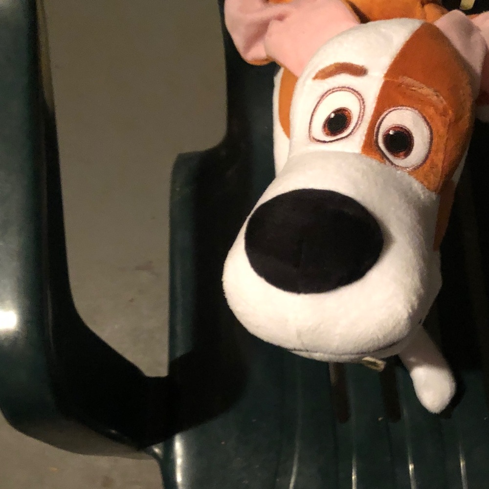 Ty Plush Dog Toy - White, Brown, Black